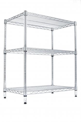 Antistatic Chrome Plated Wire Rack Trolley ESD Wire Shelf Carts