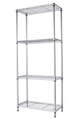 Antistatic Chrome Plated Wire Rack Trolley ESD Wire Shelf Carts
